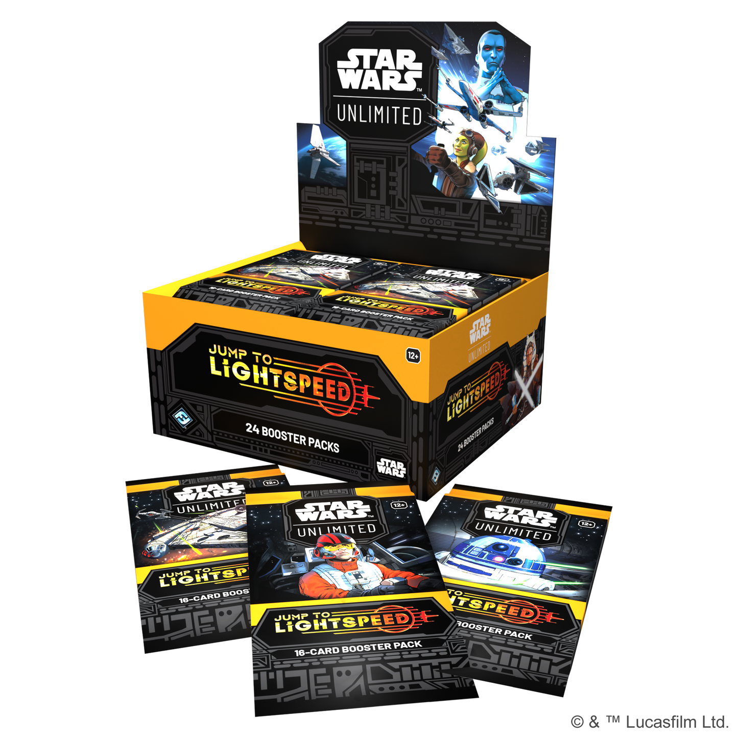 Star Wars: Unlimited - Jump to Lightspeed Booster Box Display (Pre-Order) (3-14-25)