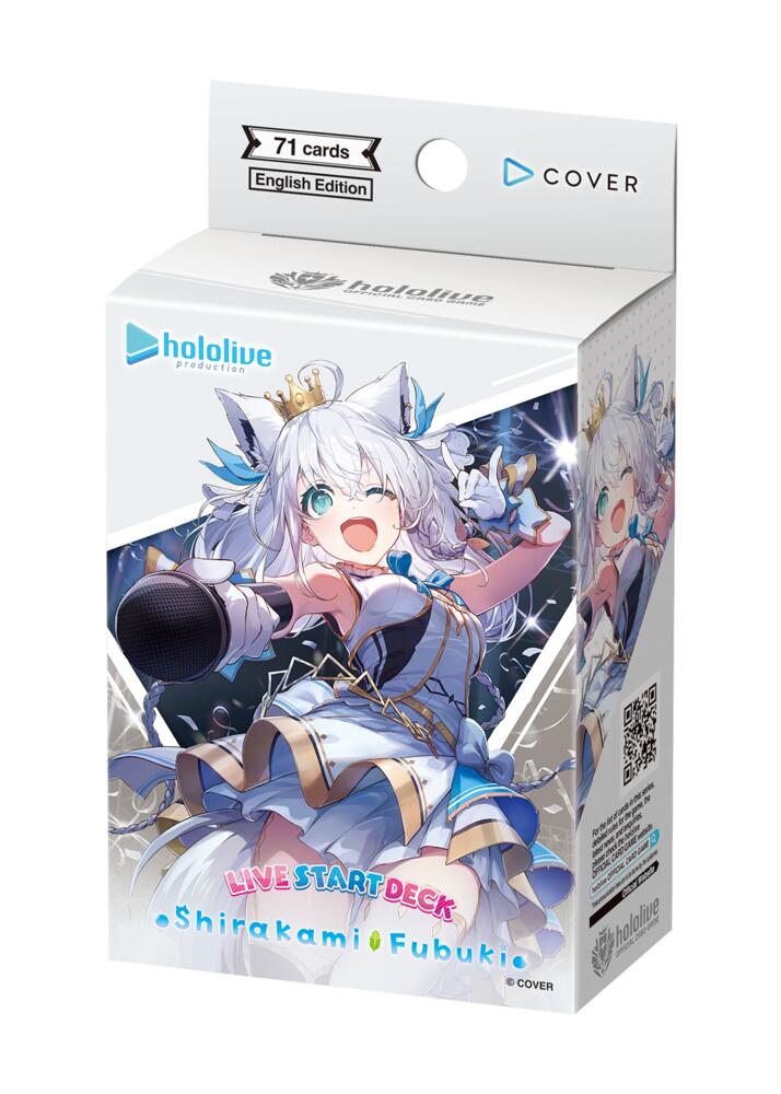 Hololive OCG: Live Start Deck - Shirakami Fubuki [SD14E]