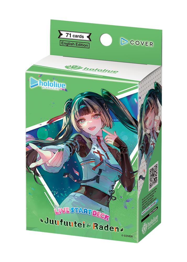 Hololive OCG: Live Start Deck - Juufuutei Raden [SD15E]