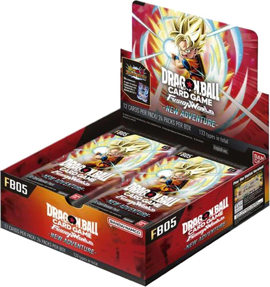 Dragon Ball Super Fusion World TCG: Set 05 New Adventure Booster Displ – Solz Gaming and Collectibles LLC