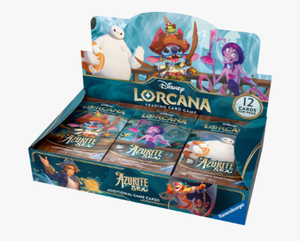 Disney Lorcana: Azurite Sea Booster Box (Pre-Order) (11/15/24)