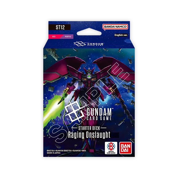 Gundam Card Game: Raging Onslaught Starter Deck [ST12]