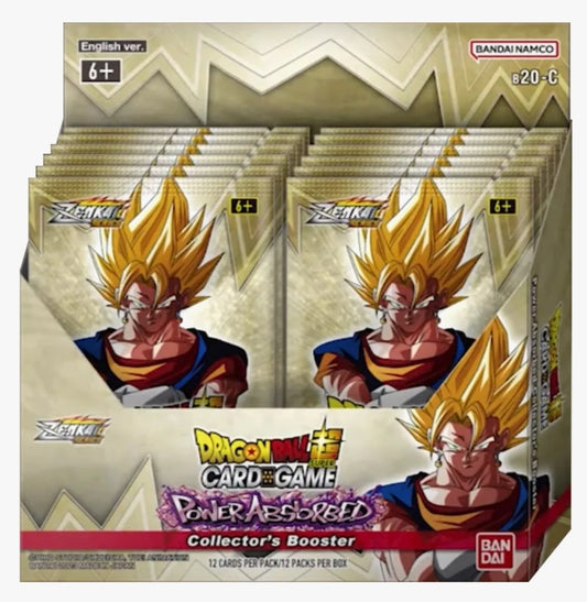 Dragon Ball Super TCG: Power Absorbed Collector Booster Box - Power Absorbed (B20C)