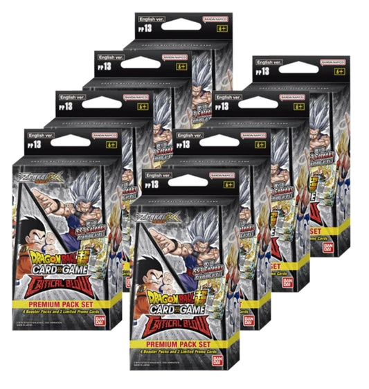 Dragon Ball Super TCG: Zenkai - Critical Blow Premium Pack Display (8) (PP13)